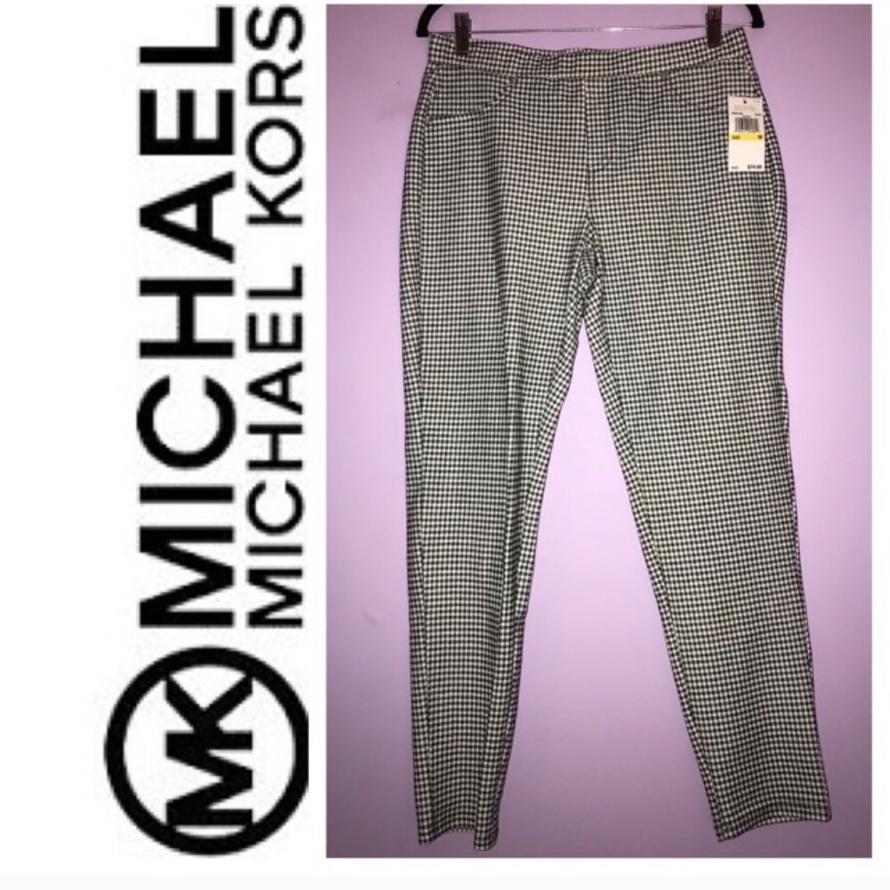 MICHAEL Michael Kors Houndstooth Ankle Length Jeggings